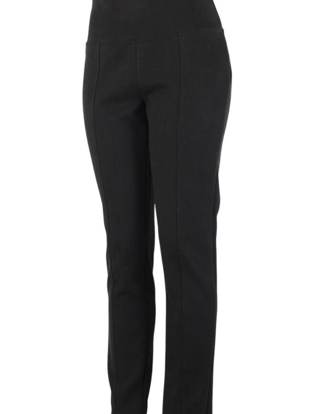 Andrew Marc Black Ponte Skinny Leg Pants
